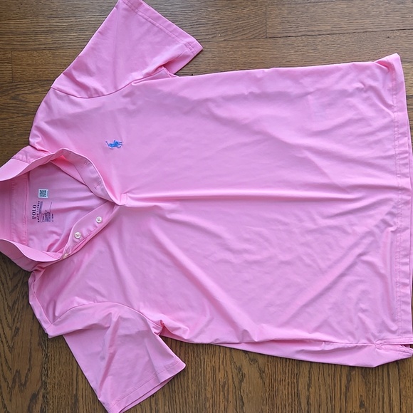 Polo Ralph Lauren Performance Classic Fit Pink Golf Shirt Size Medium, NWOT - Picture 2 of 11